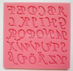 Cake Mould Children's Day 1 pc English Letter Alphabet Shape Silicone Fondant Mold Cake Decorating Tools Cupcake Chocolate