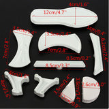 Fashion Tools Valentine 9pc/set Lady Woman High Heel Shoe Cookie Cutter Press Mold Fondant Cake Decoration Cake Mould Useful