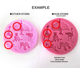 Fondant Mould 1 pc Christmas Photo Frame Holly Silicone Mold Chocolate Cake Decorating Baking Tool Wedding Decoration Cupcake