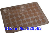  1 pc Double Sided Silicone Macaron Macaroon Mat 48 Holes 30 Holes Baking Cookies Cake Retail 280g