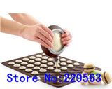  1 pc Double Sided Silicone Macaron Macaroon Mat 48 Holes 30 Holes Baking Cookies Cake Retail 280g