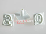 New 1 lot/64pcs Characters Lower Case Alphabet Letters Cutter Set Fondant Cake Decoration Cookies Mould Decorating Tool DIY