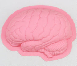  1 pc Zombie Brain 3D Large Mold DIY Silicone Mould Cake Decoration Sugar Mold Baking Tools Chocolate Mould