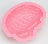  1 pc Zombie Brain 3D Large Mold DIY Silicone Mould Cake Decoration Sugar Mold Baking Tools Chocolate Mould